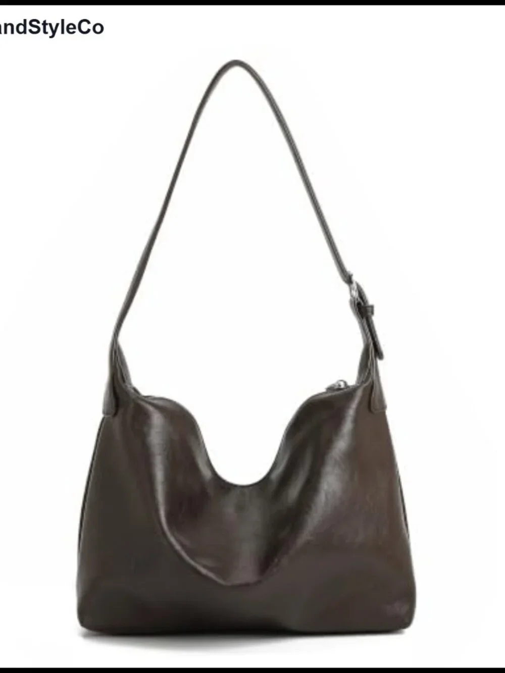Slouchy Hobo Bag Women Faux Suede Adjustable Shoulder Purse Crossbody